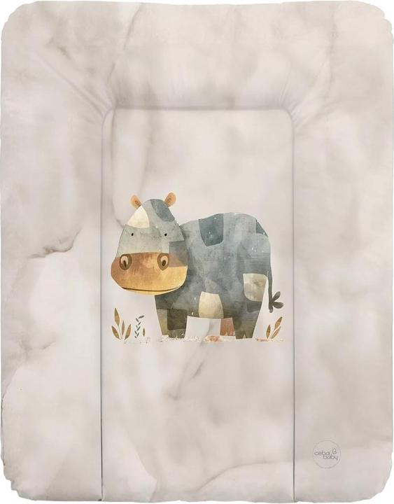 Produktbild Milkii Ceba Baby Wickelauflage, Hippo (50 x 70 cm)