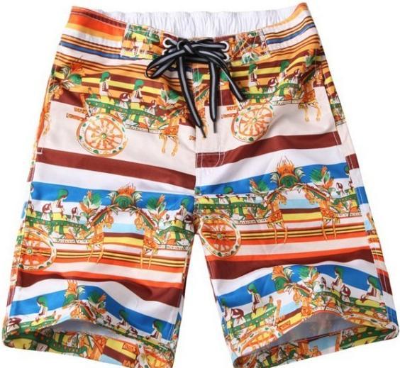 Hermex Stylische Surfer Badehose Badeshorts Short Hose / Grösse M (M)