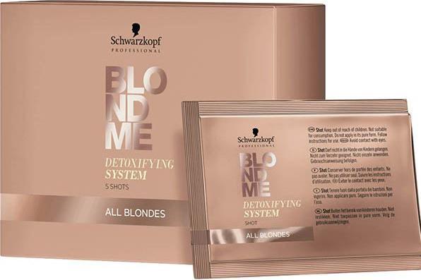 Actual product image Schwarzkopf Blondme - All Blondes Detox Vitamin C Shots (25 ml)