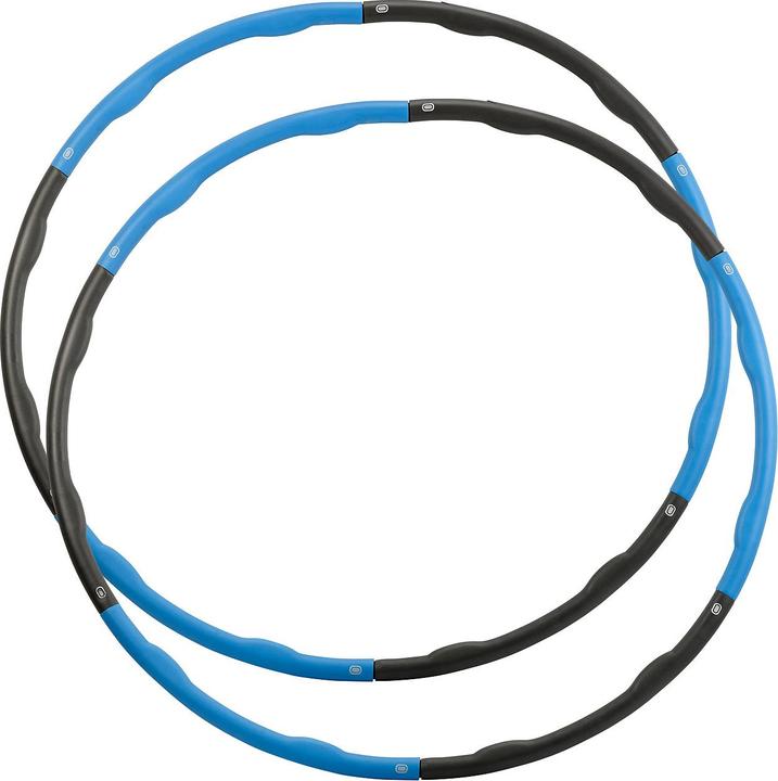 Produktbild Pearl 2er-Set Hula-Hoop-Reifen mit Schaumstoff-Ummantelung & Massage-Noppen (1215 g)