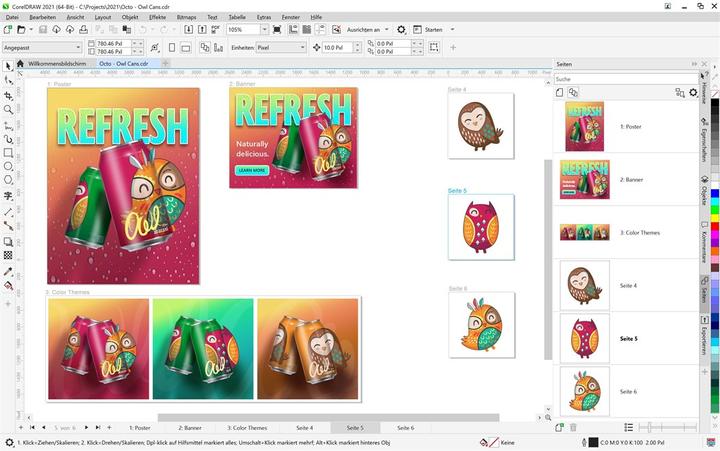 Produktbild Corel CorelDRAW Graphics Suite 365 (1Y) ESD * (1 User, 12 Monate)