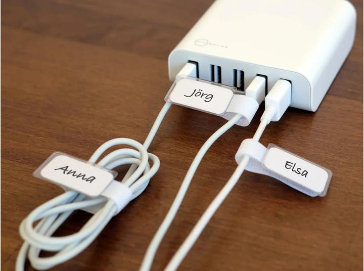Immagine prodotto Label-the-cable LTC Mini Fascette in Velcro, confezione da 10 (Fascette in velcro, 90 mm, 10 pz.)