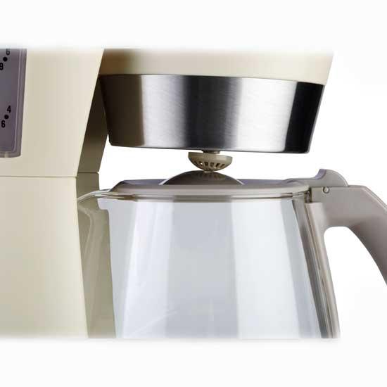 Immagine prodotto Korona 10205 Caffettiera Grigio Sabbia Capacità Tazze=10 Pentola in vetro