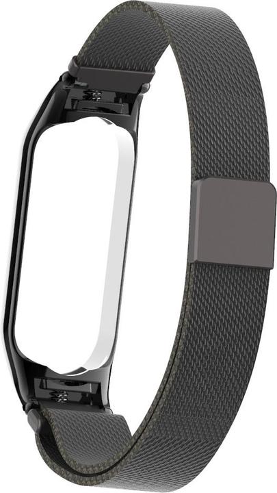 Produktbild Cover-Discount Xiaomi Mi Band 5 - Milanese Edelstahl Armband schwarz (Edelstahl)