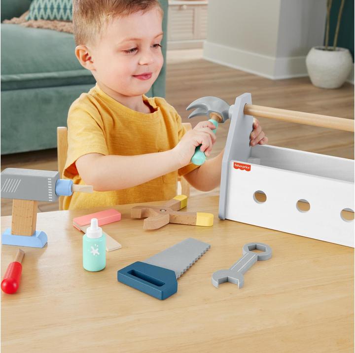 Image du produit Fisher-Price Caisse à outils en bois