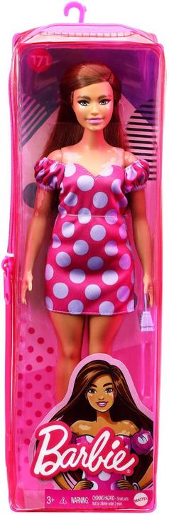 Produktbild Barbie Fashionista Puppe - Gepunktetes Kleid