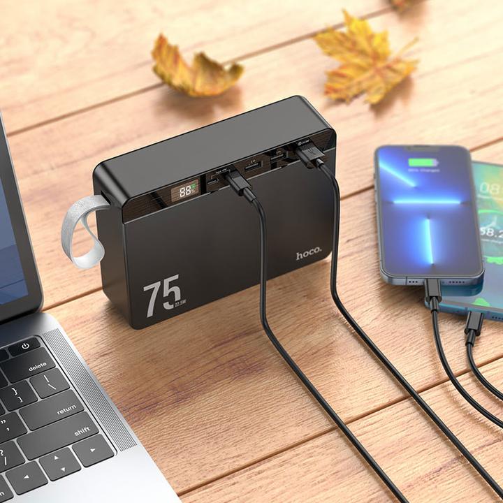 Image du produit Hoco J94 Overlord (75000 mAh, 22.50 W, 277.50 Wh)