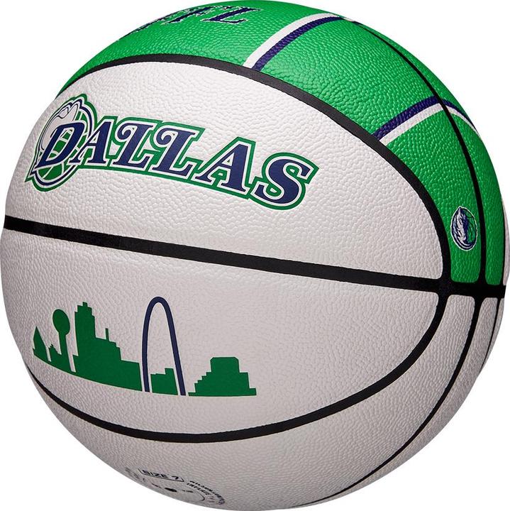 Actual product image Wilson Nba Team City Collector Basketball Dallas Mavericks (7)
