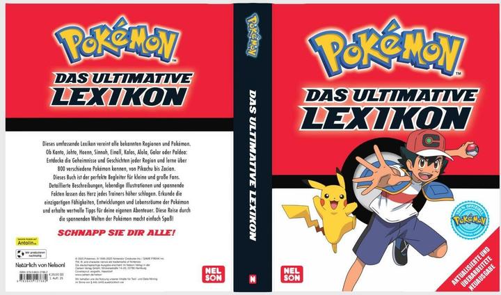 Actual product image Pokémon Handbuch: Das ultimative Lexikon (German, Whitehill, Simcha/Neves, Lawrence/Fang, Katherineua, 2025)