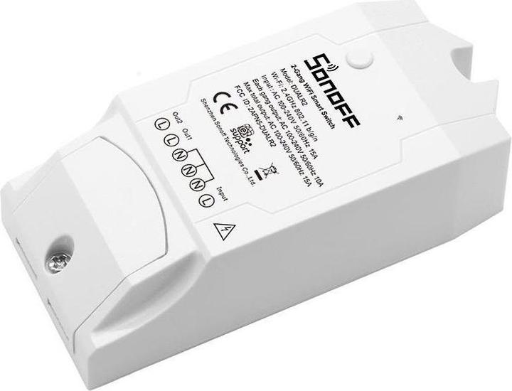 Produktbild Sonoff Dual Verkabelt & Kabellos (Schaltaktor)