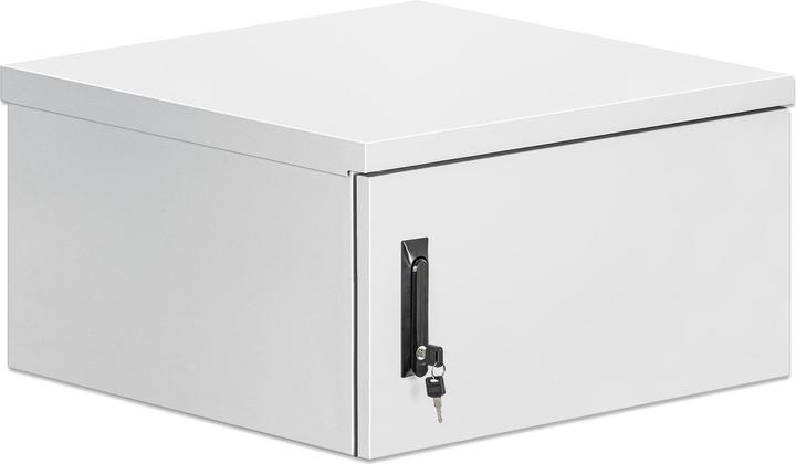 Intellinet Industrial IP55 19" wall-mounted distributor with integrated fans, 6 U (6 RU, 19 inch rack)
