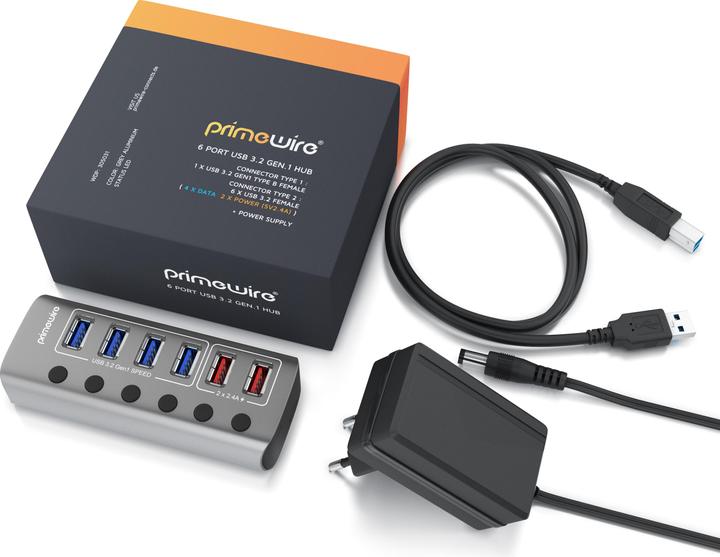 Produktbild Primewire Aktiv Hub (6 Ports)