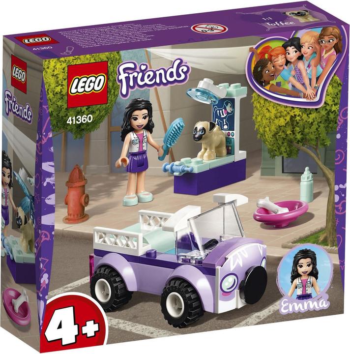 Produktbild LEGO Emmas mobile Tierarztpraxis (41360, LEGO Friends)