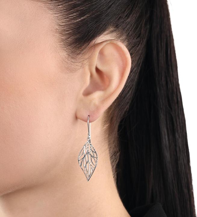 Immagine prodotto zz_ArchivedByPCD_Amor Schmuck_zu_Amor Amor Ohrschmuck für Damen, 925 Sterling Silber | Blatt (Argento 925)