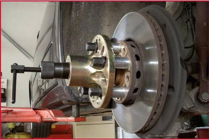 Actual product image KS Tools Wheel hub and drive shaft dismantling supplement set, 21 pcs.