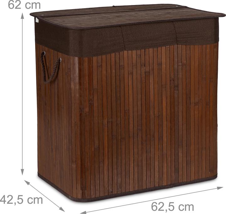 Actual product image Relaxdays Laundry basket (40 l)