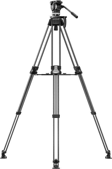 Produktbild Leofoto Videostativ LVF-163C mit FH-10 Fluidkopf (Metall)