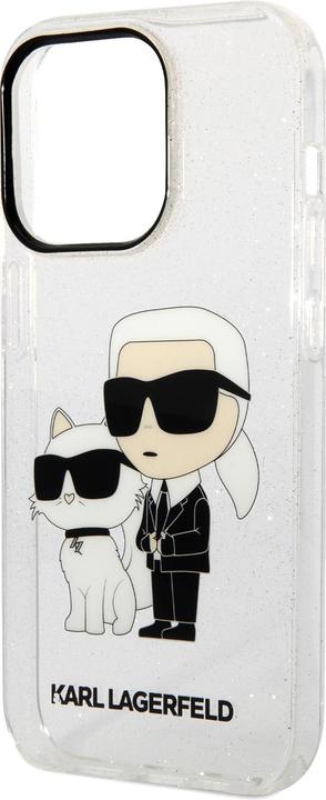 Immagine prodotto Karl Lagerfeld Custodia iPhone 12/12 Pro IML Glitter Karl e Choupette NFT (Apple iPhone 12, Apple iPhone 12 Pro)