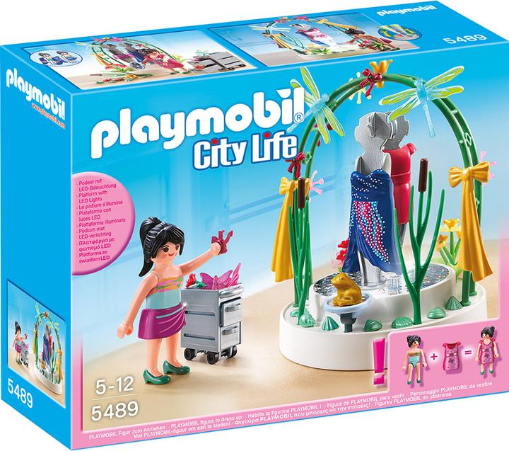 Image du produit Playmobil Décoratrice avec podium LED (5489, Playmobil City Life)