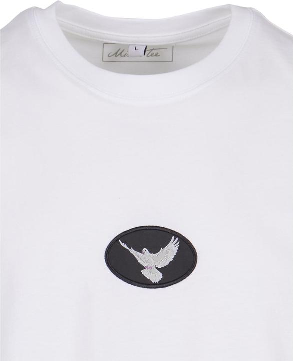 Immagine prodotto Mister Tee Maglietta con patch a forma di colomba - 82601 (S)