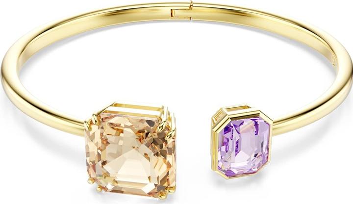 Actual product image Swarovski Millenia Armreif Oktagon Schliff Mehrfarbig Goldlegierungsschicht (16.50 cm, Swarovski Metal)