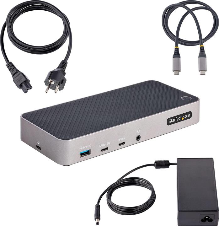 Produktbild StarTech Triple Monitor Docking Station (USB-C, 5 Ports)