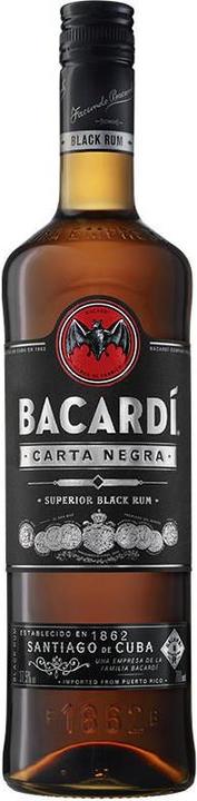 Image du produit Bacardi Carta Negra de Barcardi (1 x 70 cl)