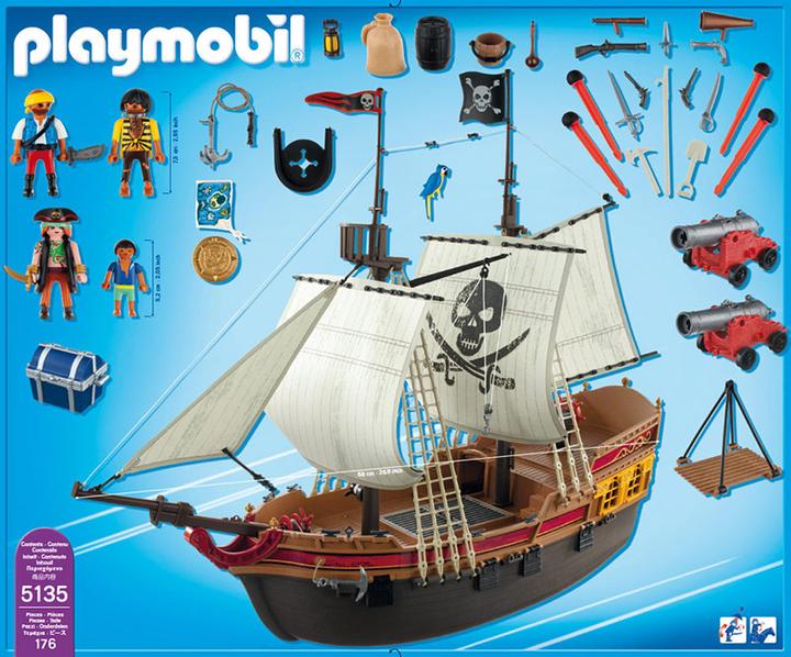Produktbild Playmobil Piraten Beuteschiff (5135)