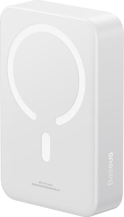 Productafbeelding Baseus Powerbank Magnetic Mini 20000mAh 20W (wit) (20000 mAh, 20 W, 74 Wh)