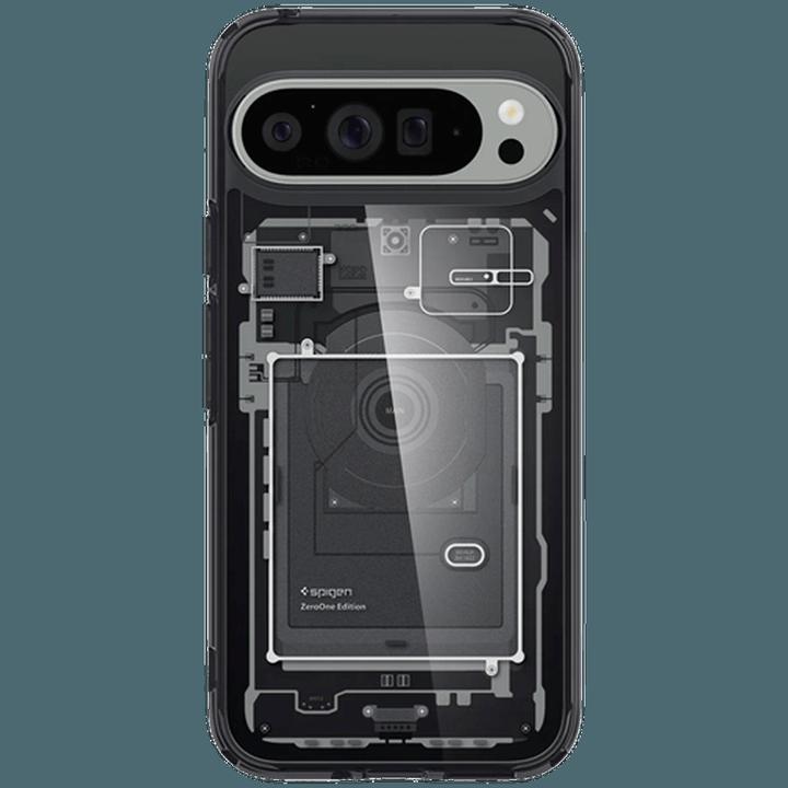 Actual product image Spigen Ultra Hybrid Zero One TPU Back Cover Transparent Google Pixel 9 Pro XL (Google Pixel 9 Pro XL)