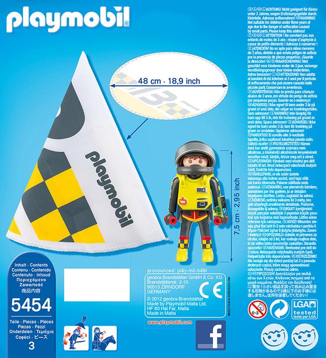 Produktbild Playmobil Fallschirmspringer Greg (5454, Playmobil Sports & Action)