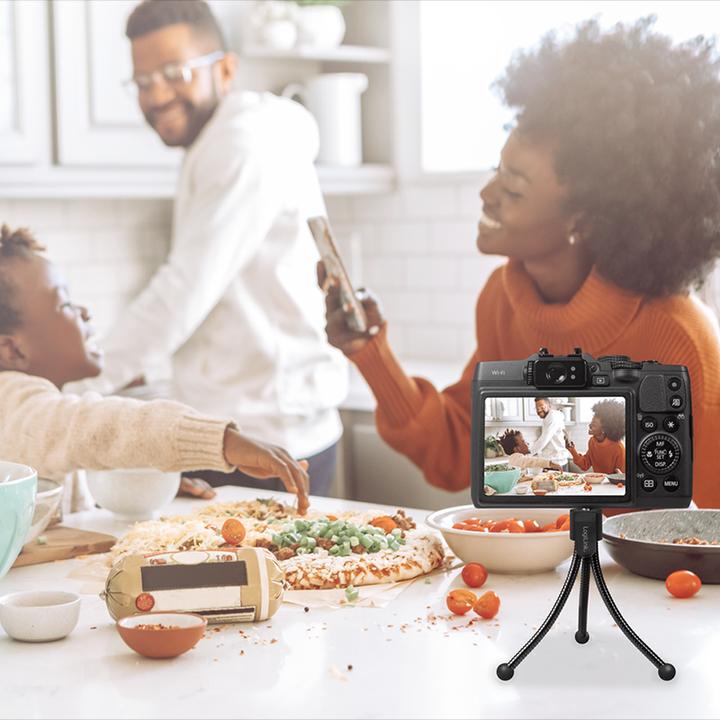 Actual product image LogiLink Portable mini tripod, flexible, max. 1 kg