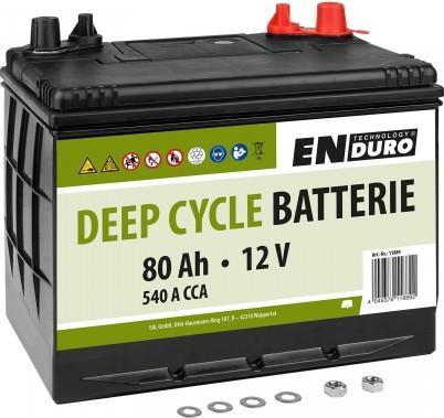 Image du produit Enduro Batterie au plomb 80Ah (80 Ah, 540 A)