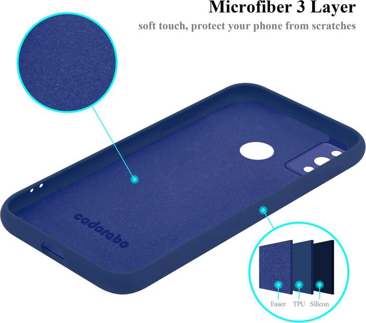Actual product image Cadorabo Bumper Case for Honor 9X LITE TPU Liquid Silicone Cover for Honor 9X LITE (Honor 9X Lite)
