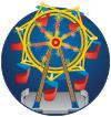 Produktbild Playmobil Riesenrad mit bunter Beleuchtung (5552)