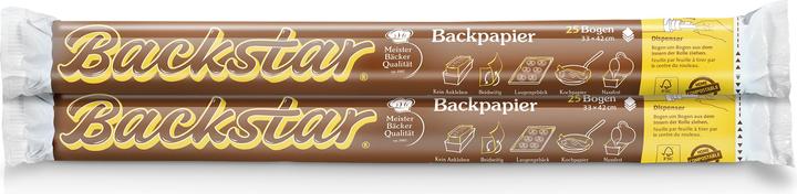 Actual product image Backstar baking paper (42 x 33 cm)