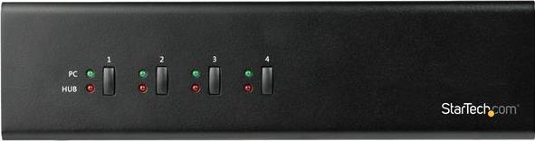 Produktbild StarTech 4 Port Dual Monitor Dvi Kvm