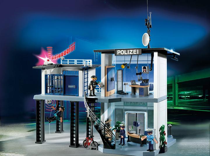 Produktbild Playmobil Polizei-Kommandostation mit Alarmanlage (5176)
