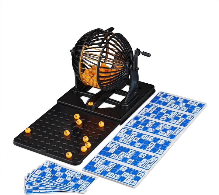 Relaxdays Bingo-Spiel Set