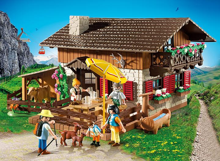 Actual product image Playmobil Alpine hut (5422)