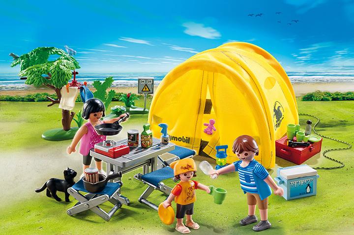 Produktbild Playmobil Familien-Camping (5435)