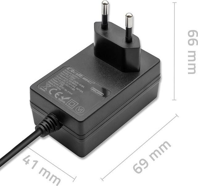Actual product image Qoltec Super fast charger for Raspberry Pi 5 USB