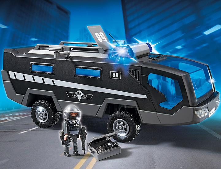 Produktbild Playmobil SEK-Einsatztruck mit Licht und Sound (5564)