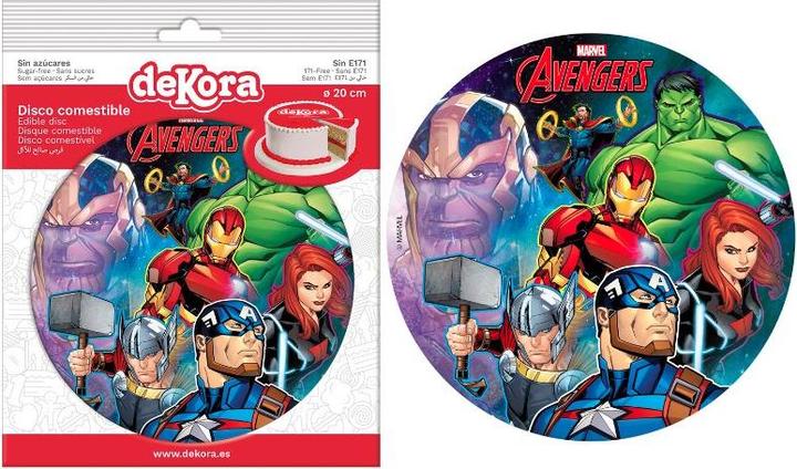 Produktbild Dekora Avengers Tortenaufleger (1 x)