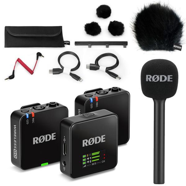 Produktbild RØDE Mikrofon-Funksystem Wireless GO Gen 3 Interview Set 1 BK