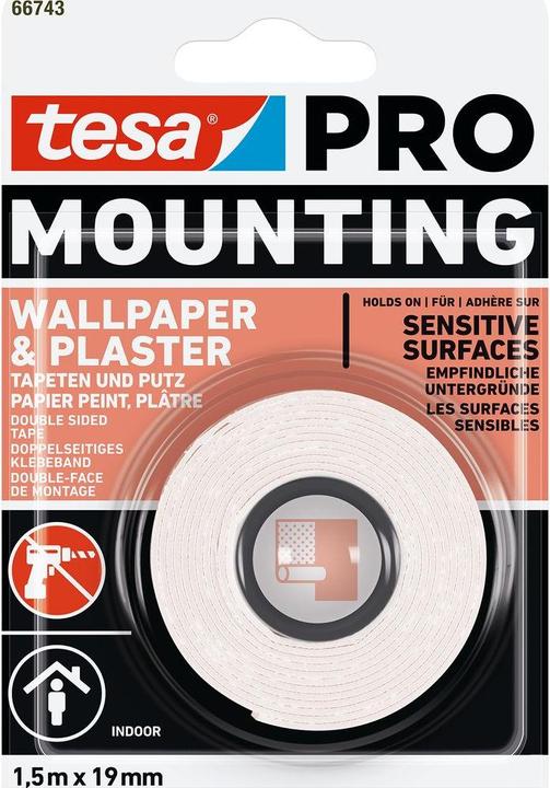 Actual product image tesa Double-sided adhesive tape (19 mm)