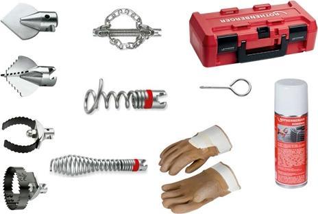 Actual product image Rothenberger Tool set L 11-piece for R600/R650/R750 (11 pieces)