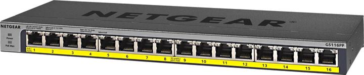 Produktbild Netgear Switch 16x GE GS116LP-100EUS unmanaged (16 Ports)