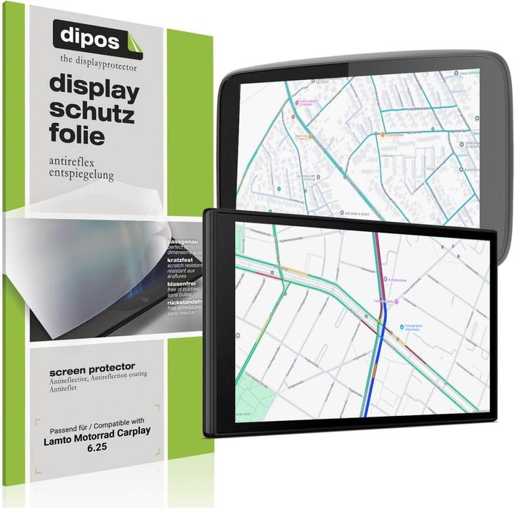 Produktbild Dipos Schutzfolie Matt für Lamto Motorrad Carplay 6.25