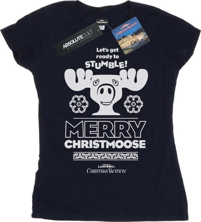 National Lampoon´s Vacation National Lampoon's Christmas Vacation Merry Christmoose TShirt (L)